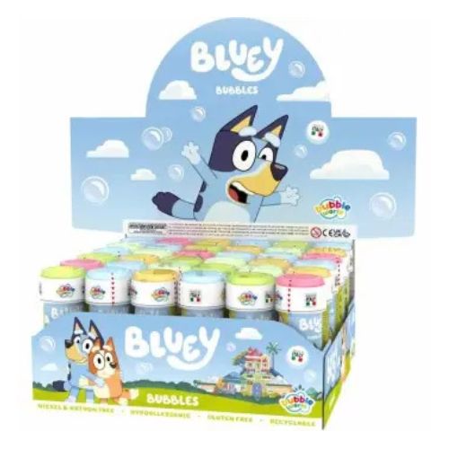 BLUEY BUBBLES (Bolle di sapone) In espo da 36PZ 4ass…x36…x216
